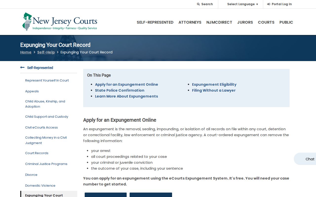 New Jersey Courts expungement guidance for Sussex County released inmate mugshots